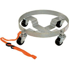 Vestil, Multi-Tier Drum Dollies, Steel, 900 Lbs. Capacity, 19" Diameter, Rubber Casters-Capacity: 900 lbs.