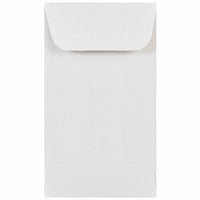 JAM Paper #3 Coin Envelopes, 2.5 x 4.25, White, 250 Pack (1623183H)-Product Type: Coin Envelope