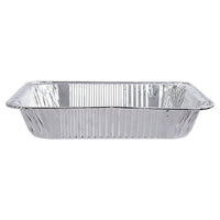 Luciano Aluminum Foil Deep Lasagna Pan, 13 x 10 inches, Silver, 50 Pieces-Dimensions: 13"L x 3"H x 10"W in dimensions