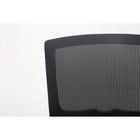 Brassex Baker Desk Chair - Black-Adjustable lumbar support helps reduce back strain and promotes healthy sitting habits throughout the workday