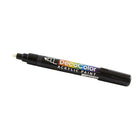 Marvy Uchida Chisel-Tip Acrylic Paint Marker - Black - 2 Pack-Colour: Black