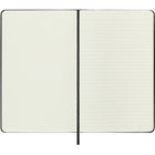 Moleskine Notebook - Large - Ruled/Plain - Hard Cover - 5" x 8.25" - Black-Acid-free ivory paper