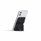MOFT Snap-On Magnetic MagSafe Compatible Phone Wallet Stand for iPhone - Black-Snap-On Phone Stand & Wallet