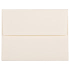 JAM Paper A2 Invitation Envelopes, 4.38 x 5.75, Strathmore Natural White Linen, 1000 Pack (99761B)-Natural white
