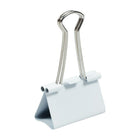 JAM Paper Binder Clips, Large, 41 mm, White, 12 Pack (340BCwh)-12 pack