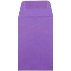 JAM Paper #1 Coin Envelopes, 2.25 x 3.5, Gravity Grape Purple, 50 Pack-Purple Envelopes