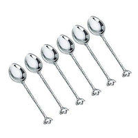 Elegance Teapot Spoons, 6 Pack-Crafted of silver plated material