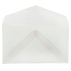 JAM Paper 2Pay Mini Small Envelopes, 2.5 x 4.25, Clear Translucent Vellum, 100 Pack (900767740A)-Size: 2 Pay (2 1/2" x 4 1/4")