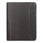 Bugatti Valentino Ring Binder Synthetic/Canvas (RGB1109-BROWN)-Side pocket for documents