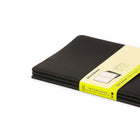 Moleskine Cahier Soft Cover Plain Journal - 5" x 8-1/4" - Black - 3 Pack-Acid Free Ivory coloured paper