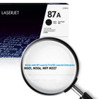 HP 87A (CF287A) Black Original LaserJet Toner Cartridge-The unmatched reliability of original HP cartridge means consistent convenience and better value