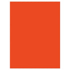 Pacon SunWorks Construction Paper - 9" x 12" - Orange - 500 Sheets-Brightly Coloured, all-purpose, high bulk, high strength, smooth textured heavyweight construction paper!