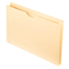 Pendaflex Reinforced Tab File Jacket, Manila, Legal Size, 11 pt., 2" Expansion-Enhanced Security: Closes on three sides to keep documents secure.