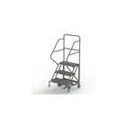 Tri-Arc Safety Slope Rolling Ladder, 3 Step, 30" x 41", Serrated (KDEC103242)-Frame Material: Steel