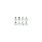 North Star Teacher Resources Bulletin Board Set, Alphabet Lines, Modern Manuscript, 7 Pack (NST9010)-Dimensions: 24 1/4"L x 7 5/8"W