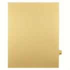 Mark Maker Legal Tabs - Letter Size - Buff - 1/25th cut - 25 tabs per package - 5 packages Pack - Number 120-Buff Single Tabs