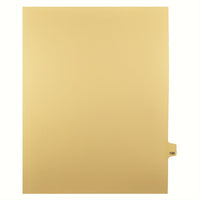 Mark Maker Legal Tabs - Letter Size - Buff - 1/25th cut - 25 tabs per package - 5 packages Pack - Number 120-Buff Single Tabs