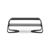 Twelve South Curve Riser for iMac & Display - Black-The metal shelves ventilated design allows for optimal airflow for devices.