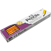 Charles Leonard Pencils - #2 HB - 144 Pack-Non-toxic yellow finish