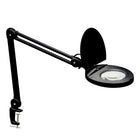 Dainolite LED Magnifier WithA-Bracket Black-Desk Lamp