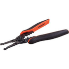 Dynamic Tools Wire Stripper/cutter, 6" Long, Comfort Grip Handle-Strips 8-20 WAG Solid Wire and 10-22 WAG Stranded Wire.
