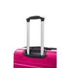 TOSCANO EMINENTE 20" Hardside Carry On Luggage - Fuschia-Soft Jelly Handle Grips