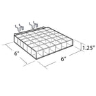 Azar Displays 36 Compartment Lipstick Tray For Pegboard or Slat Wall, 2 Pack (225551)-Can be used as a countertop display or it can be hung on pegboard or slat wall