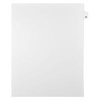 Mark Maker Legal Exhibit Index Tab White Single Tabs, 1/25th Cut, Letter Size, No Holes, Number 28, 25 Pack-White Single Tabs, 1/25th Cut