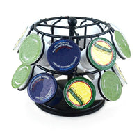The Storage House Mini K-Cup Coffee Carousel Organizer, 18 K-Cups-Capacity: 18 K-Cups