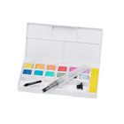 Derwent 12-Colour Paint Pan Set - Pastel Shades (2305865)-Layer up in thick opaque layers allowing the colour to dry as a bright, matte finish