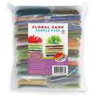 Sandtastik Floral Coloured Sand Complete Sample Set-Coarse grain with natural sparkle throughout