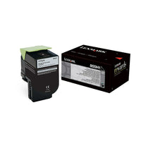 Lexmark Unison 800H1 Toner Cartridge, Laser, High Yield, OEM, Black, (80C0H10)-Print Technology: Laser
