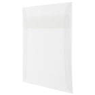 JAM Paper 7.5 x 7.5 Square Envelopes, Clear Translucent Vellum, 100 Pack (81981g)-Size: 7-1/2" x 7-1/2"