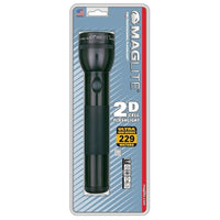 Maglite 2D Cell Flashlight, Black (S2D016)-Durable aluminum alloy case