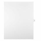 Mark Maker Legal Exhibit Index Tab White Single Tabs, 1/15th Cut, Letter Size, No Holes, Number 8, 25 Pack-White Single Tabs, 1/15th Cut
