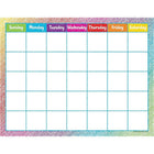 Teacher Created Resources Colourful Scribble Calendar Chart, 6 Pack-Calendar Chart for Classroom Decoration