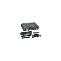 Gearwrench, 44-Pc. Impact Sae/Metric Standard & Deep Socket Sets, 3/8" Drive-Socket Diameter - 0.31 - 0.75, 0.31 - 0.75, 0.83
