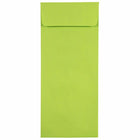 JAM Paper #12 Policy Business Coloured Envelopes - 4.75" x 11" - Ultra Lime Green - 50 Pack-Colour: Lime Green Envelope
