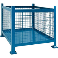Kleton Bulk Stacking Containers, 40.5" W x 48.5" D x 30" H, 3000 Lbs. Capacity-Capacity: 3000 lbs.