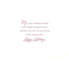 Mill Brook Studio "Warm Christmas Wishes" Greeting Cards with Envelopes - 5-3/8" x 7-3/4" - 18 Pack-External Message: Warm Christmas Wishes
