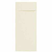 JAM Paper #12 Policy Business Strathmore Envelopes - 4.75" x 11" - Natural White Wove - 50 Pack-Colour: Natural White