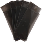 JAM Paper #10 Plastic Envelopes with Tuck Flap - 4 1/4" x 9 3/4" - Smoke Grey Poly - 12 Pack -Size: #10 (4.13 x 9.5 inches)