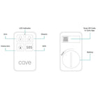 Veho Cave Wireless Remote Control-Cave is wireless, easy to set up and use