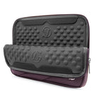 Vangoddy Jam Sleeve Fit 12" Laptop - Purple-Chrome VanGoddy zipper pulls