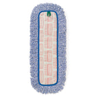 Rubbermaid Commercial HYGEN 18" Microfiber High Absorbency Mop - Blue-20.5" L x 5.7"W