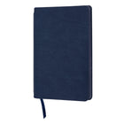 Gry Mattr Vegan Leather Notebook, Navy-Dimensions: 5 3/4"W x 8 1/4"H x 5/8"D