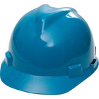 MSA V-Gard Protective Caps - Fas-Trac Suspension, Ratchet Suspension, Blue - 4 Pack-Certification(s) ANSI Type I