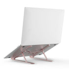 JCPal Xstand Portable Adjustable Compact Ergonomic Laptop Raiser Stand - Pink-X-Type design to help keep your laptop with better air circulation