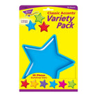 Trend Enterprises 5-1/2" Classic Accents Variety Pack Gumdrop Stars, 108 Pack (T-10968)-Theme/design: Gumdrop stars