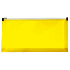JAM Paper #10 Plastic Envelopes with Zip Closure, 5 x 10, Yellow Poly, 12 Pack (921Z1YE)-Product Type: Letter Booklet Envelope